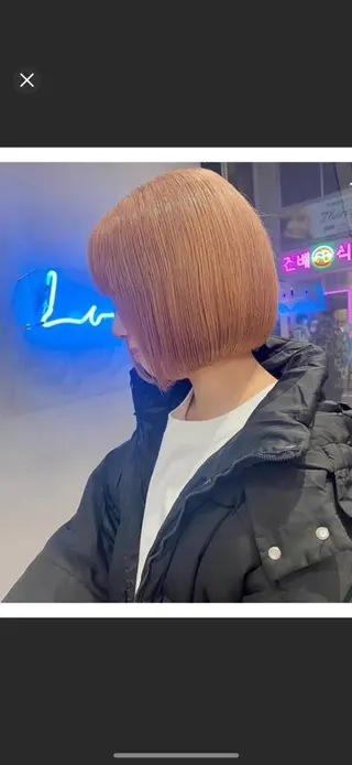 ショート カラー 廣瀬双葉 トップスタイリストのヘアスタイル