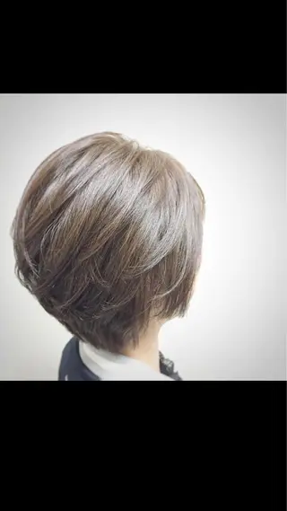 ショート カラー ヘアアレンジ BonD hairのヘアスタイル