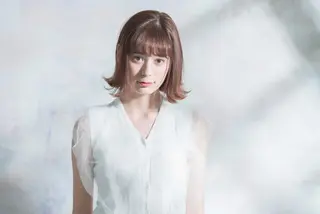 カラー ブリーチしない暖色 カラー🥀杉 優菜のヘアスタイル