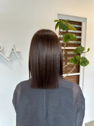 セミロング ツヤ感カラー /mei✨️のヘアスタイル