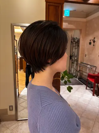 ショート 【ショートカット】 根本翔太のヘアスタイル
