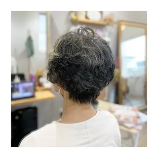 ショート パーマ hair &design   RUX所属・RUX(ルクス) 寺田のヘアスタイル