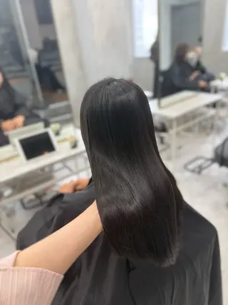 ロング 似合わせカラー💛 新宿　本多恵美のヘアスタイル