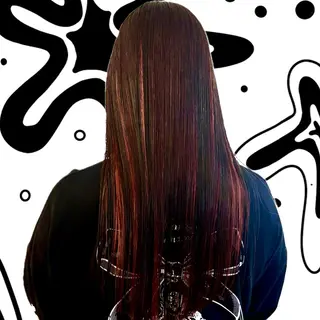 ロング カラー hair salon　丹tan所属・Rena✴︎トレンド ×スタンダードMIXのヘアスタイル