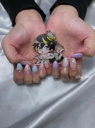 ネイル NAIL and EYELASH ALPHA.所属・ALPHA. 姫繇のネイルデザイン