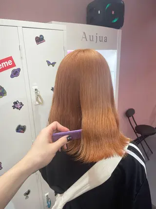 セミロング カラー ハイトーン/ブリーチ /hikaruのヘアスタイル