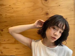 ミディアム Le'a 谷町🌼 幸村はるひのヘアスタイル