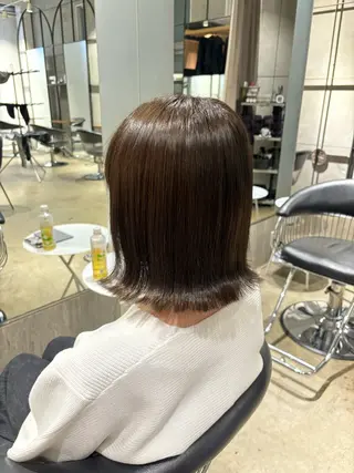 ショート 西田 美侑のヘアスタイル