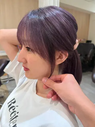 ロング 鈴木 豊のヘアスタイル
