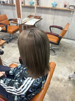 ミディアム Trip 香椎所属・Yukino/ 透明カラー🫧のヘアスタイル