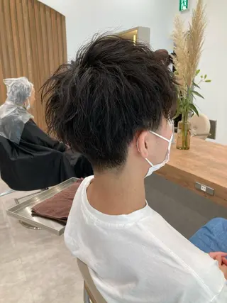 メンズ 一ノ瀬 蘭のヘアスタイル