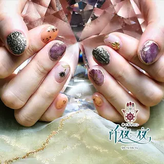 ネイル 六本木ネイル阡夜一夜 当日＆持ち込み歓迎のネイルデザイン