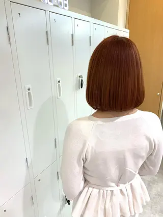 ミディアム カラー Stir Maison 大宮所属・ryuma/ボブ /透明感カラーのヘアスタイル