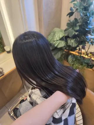 ロング GRITTERs 泉中央店所属・ロング/小顔レイヤー /カットモデル泉中央のヘアスタイル