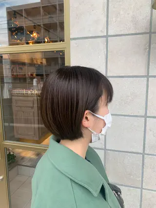 ショート Aya/四条烏丸/ インナーカラーのヘアスタイル