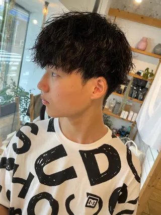 ショート 渋谷 ミモザワークス タニグチヨシユキのヘアスタイル