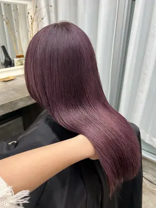 ロング カラー pia/リサコ ボブ/縮毛のヘアスタイル