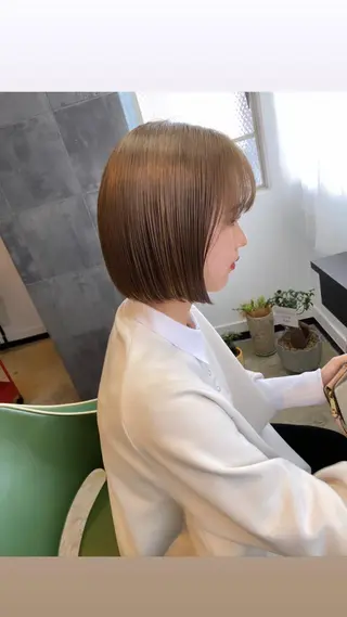 ミディアム 広島/ボブ/レイヤー 🌿‬wakabaのヘアスタイル