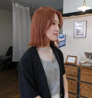 カラー 舛井 野乃のヘアスタイル