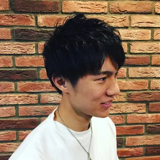 ショート 赤坂barber 古澤慶一郎【モテ髪】のヘアスタイル