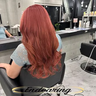 カラー Endearing 銀座/レイヤーカットのヘアスタイル