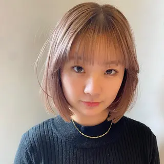 ショート カラー irwi/イルウィ所属・miku🎀門前仲町 ブリーチ・レイヤーのヘアスタイル