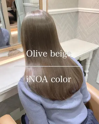 セミロング カラー ヘアアレンジ 佐々木 シホミのヘアスタイル