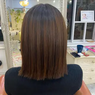 ミディアム JAM所属・透明感ケアカラー 🌟misaki🌟のヘアスタイル