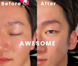 メンズ アイブロウ Alii所属・Alii はるきのマツエク・マツパデザイン