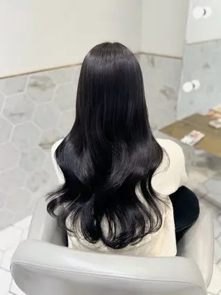 ロング カラー costes 今井芽依のヘアスタイル