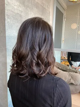 ミディアム ✨髪質改善/透明感✨ 西野　陽のヘアスタイル