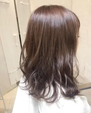 セミロング カラー uros.所属・メンズパーマ/ エクステ🌞セナのヘアスタイル