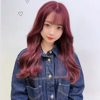 ロング カラー ヘアアレンジ 愛されカラー🩷 はるなのヘアスタイル