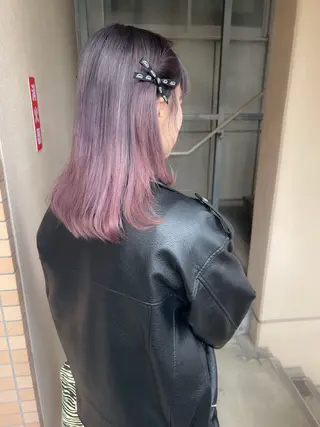 ミディアム カラー カラーパティシエ facce🌼ikoのヘアスタイル