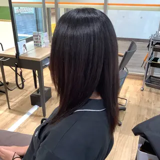 ロング パーマ エイジングケア特化 美容師✂️山崎竜二のヘアスタイル