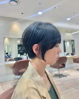 ショート Number六本松所属・山崎 友雅のヘアスタイル