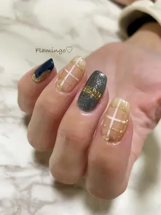 ネイル 40代からの爪を守る ×ケア重視サロン♡のネイルデザイン