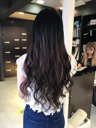 ロング ReHyd BEAUTÉ salon&store 心斎橋店所属・❤️MASAKO❤️ 🌸🩷エクステ🩷のヘアスタイル