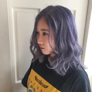 ミディアム カラー ブリーチ難民の救世主 サロンINK.渋谷のヘアスタイル