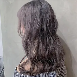 セミロング 江坂エリア最安値◎ ブリーチ*土田のヘアスタイル