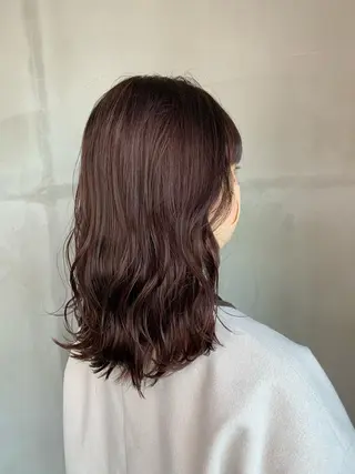 セミロング カラー Nishida Ryomaのヘアスタイル