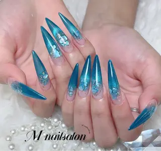 ネイル M🌷nail 長さだし専門店のネイルデザイン