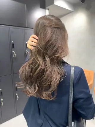 ロング カラー レイヤー/ウルフ🤎 mayo.のヘアスタイル