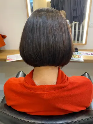 ショート ente im所属・上田 文香のヘアスタイル