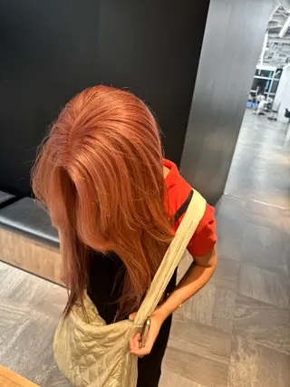 ロング カラー 顔まわりカット/艶髪 カラー✨けいとのヘアスタイル