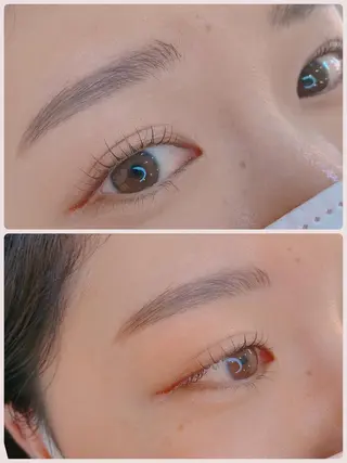 メンズ マツエク・マツパ アイブロウ eyelash salon 3+所属・3+ MIYUKIのマツエク・マツパデザイン