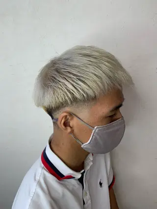 ショート CECIL hair なんば店所属・メンズパーマ 艶髪☆店長☆有馬のヘアスタイル