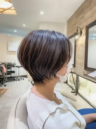 ショート 【Zina札幌】 宮腰一磨のヘアスタイル