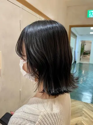 ミディアム 原 朱莉のヘアスタイル