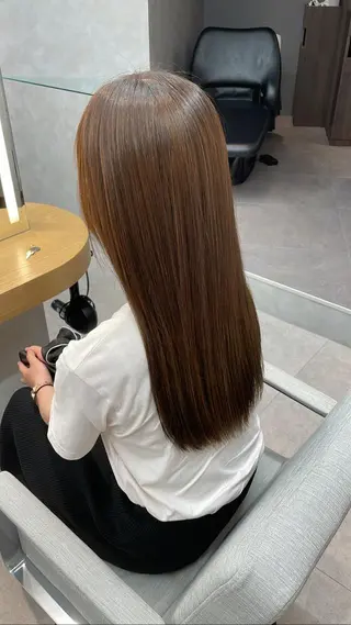 ロング 澤 佑華 🎀 透明感カラーのヘアスタイル